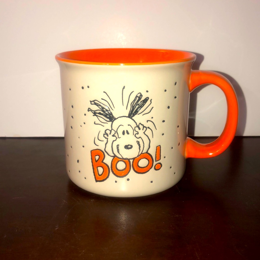 Peanuts Boo!! Scared Snoopy Halloween Coffee Mug